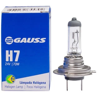 LÂMPADA H7 FAROL PRINCIPAL 24V 70W - LÂMPADAS - GL48H7 - 1