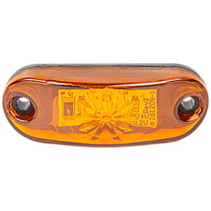 LANTERNA DELIMITADORA LED ÂMBAR COM FIO 12/24V - IMPLEMENTOS - DW1290 - 1