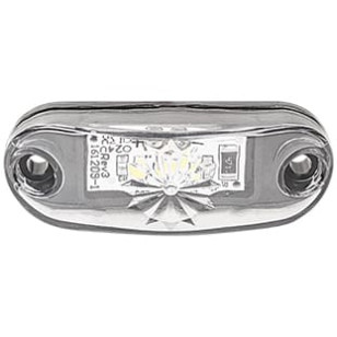 LANTERNA DELIMITADORA LED CRISTAL COM FIO 12/24V - IMPLEMENTOS - DW1292 - 1