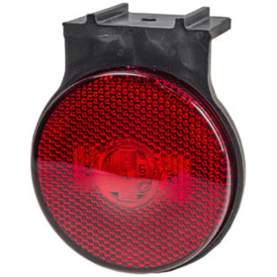LANTERNA LATERAL RUBI LED COM SUPORTE/FIO RANDON 2011 12/24V - IMPLEMENTOS - L3013 RUBI - 1