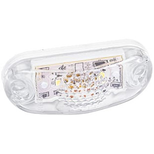 LANTERNA DELIMITADORA LED CRISTAL COM FIO 12/24V - IMPLEMENTOS - PL13340062 - 1