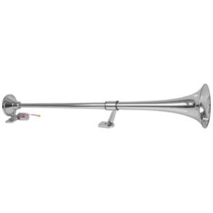 KIT BUZINA AR ELETRICA 12/24V 2 CORNETAS 1 METRO COMPLETO - VALVULA 24V  - DIVERSOS - K-10310CC-KIT - 1