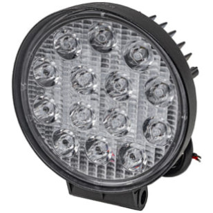 FAROL AUXILIAR REDONDO 14 LED'S 12/24V 42W UNIVERSAL  - DIVERSOS - AL229 - 1