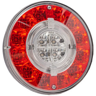 LANTERNA TRASEIRA REFIL LED FREIO/POSIÇÃO E PISCA 12/24V FACCHINI  - IMPLEMENTOS - 1407300 - 1