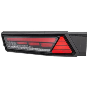 LANTERNA TRASEIRA LE LED SEQUENCIAL UNIVERSAL 12/24V WINGS - IMPLEMENTOS - 8110.LE.001 - 1