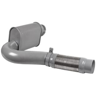 TUBO SAÍDA COM SILENCIOSO/FLEXÍVEL INOX AXOR 2035/2540 - MERCEDES BENZ - A9584900219 - 1