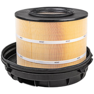 FILTRO AR COM TAMPA PLÁSTICA ACTROS 2646/4144 2009 ATÉ 2011 - MERCEDES BENZ - E497L - 1