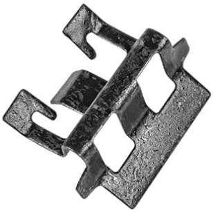 PRESILHA FERRO TRAVA TELA GRADE INFERIOR 124 SÉRIE 4/5 (10 UND) - SCANIA - 1751398 - 1