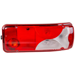 LANTERNA TRASEIRA LD COM SIRENE RÉ 124 SÉRIE 4/5 APÓS 2007 - SCANIA - 1011264000000 - 1