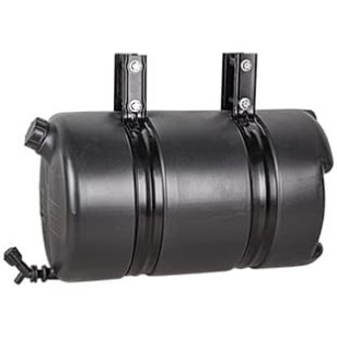 BARRICA D'ÁGUA PLÁSTICA COM CINTA PRETA 25 LITROS - IMPLEMENTOS - NEW013 - 1