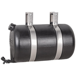 BARRICA D'ÁGUA PLÁSTICO COM CINTA 25 LITROS - IMPLEMENTOS - RP002 - 1