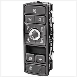 BOTÃO ACIONAMENTO VIDRO LE 11 TECLAS 124 NTG - SCANIA - 2569026 - 1
