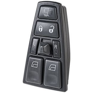 BOTÃO VIDRO LE (COMPLETO) FH 2004 ATÉ 2014 - VOLVO - 20752918 - 1