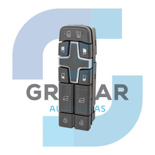 BOTÃO VIDRO LE (COMPLETO) FH APÓS 2015 - VOLVO - 22154286 - 1