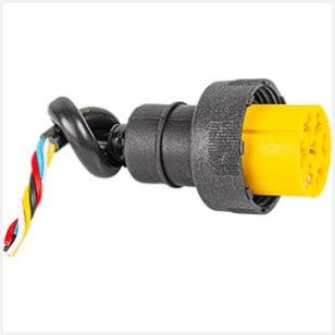 CHICOTE MACHO AMARELO LANTERNA TRASEIRA LE FACCHINI - IMPLEMENTOS - 0616200 - 1