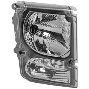 FAROL PRINCIPAL CINZA LD VM APÓS 2006 - VOLVO - F-316 - 1