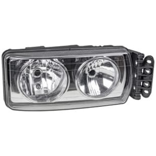 FAROL PRINCIPAL CROMADO LD STRALIS - IVECO - F-384 - 1
