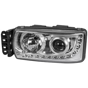 FAROL PRINCIPAL CROMADO LED LE STRALIS HI-WAY - IVECO - 5801639118 - 1