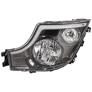 FAROL PRINCIPAL MÁSCARA NEGRA LE COM DRL ACTROS APÓS 2020 - MERCEDES BENZ - 9608200439 - 1