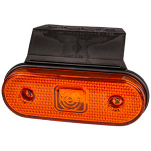 LANTERNA LATERAL ÂMBAR LED COM SUPORTE/FIO FACCHINI - IMPLEMENTOS - L3016AM - 1