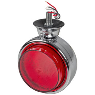 LANTERNA BOJUDA/FOGUINHO RUBI LED SUP. CROMADO - DP19177 - IMPLEMENTOS - IL5022 - 1