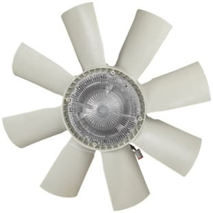 HÉLICE 8 PÁS COM VISCOSA MOTOR 124 SÉRIE 5 2007 ATÉ 2013 - SCANIA - 2132266 - 1