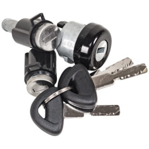 CONJUNTO CILINDRO MAÇANETA/IGNICÃO 124 SÉRIE 4 - SCANIA - 581025 - 1