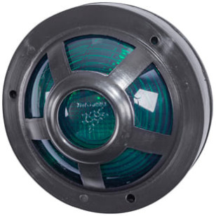 LANTERNA LATERAL VERDE COM GRADE E SOQUETE - IMPLEMENTOS - PL05128712 - 1