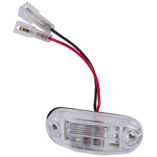 LANTERNA PLACA CRISTAL LED ACRÍLICO COM FIO - DIVERSOS - 7899976119433 - 1