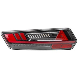 LANTERNA TRASEIRA LE LED SEQUENCIAL COM AUXILIAR E FLASHING MULTI S96 24V - IMPLEMENTOS - 2780 06 50 5E - 1