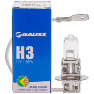 LÂMPADA H3 COM RABICHO FAROL AUXILIAR 12V 70W - LÂMPADAS - H3 - 12V - 1