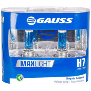 LÂMPADA H7 MAX LIGHT SUPER BRANCA 24V 70W (PAR) - LÂMPADAS -  - 1
