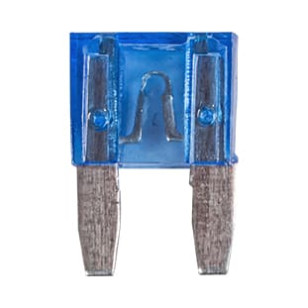 MINI FUSÍVEL AZUL 15A (10 UND) - DIVERSOS - 7898304300284 - 1