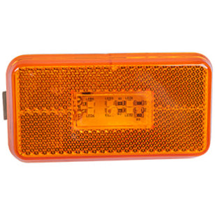 LANTERNA LATERAL LED REFLETIVA 124 SÉRIE 5/6/NTG - SCANIA - 2052119 - 1