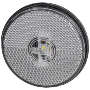 LANTERNA LATERAL LED COM FIO/SEM SUPORTE CRISTAL - IMPLEMENTOS - 90725 - 1