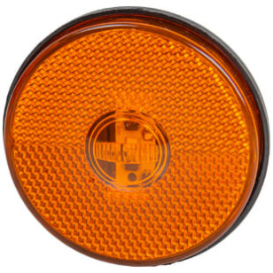 LANTERNA LATERAL LED COM FIO/SEM SUPORTE ÂMBAR - IMPLEMENTOS - L30100 AMBAR - 1