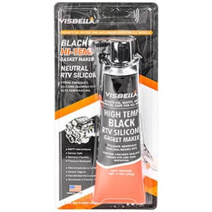 SILICONE PRETO ALTA TEMPERATURA 105G - DIVERSOS - VIS 001 - 1