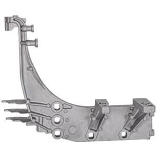 SUPORTE PISANTE FRONTAL LE DAF XF APÓS 2019 - DAF - 2035145 - 1