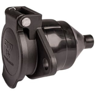 TOMADA ELÉTRICA FÊMEA 7 PINOS - DIVERSOS - DNI 8313 - 1