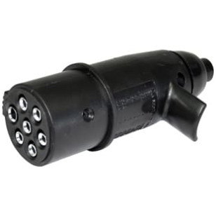 TOMADA ELÉTRICA MACHO 7 PINOS  - DIVERSOS - CME9901 - 1