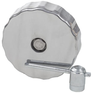 TAMPA TANQUE ANTIVAZAMENTO COM TRAVA DAF/IVECO/MERCEDES/VOLVO - DIVERSOS - SP4311 - 1