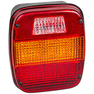 LANTERNA LED TRASEIRA SEM VIGIA LD CARGO/VW 12/24V - MAN / VOLKSWAGEN - PL04402149 - 1