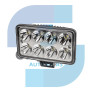 FAROL AUXILIAR RETANGULAR 8 LED'S LONGO ALCANCE DISSIPADOR DE CALOR 12/24V - DIVERSOS - IL6016 - 2