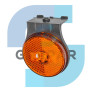 LANTERNA LATERAL ÂMBAR LED COM SUPORTE/CONECTOR RANDON 2011 12/24V - IMPLEMENTOS - 7899976117057 - 2