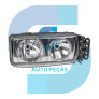 FAROL PRINCIPAL CROMADO LD STRALIS - IVECO - F-384 - 2