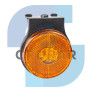 LANTERNA LATERAL LED ÂMBAR 66MM COM SUPORTE/FIOS RANDON - IMPLEMENTOS - PL05841961 - 2