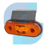 LANTERNA LATERAL ÂMBAR LED COM SUPORTE/FIO FACCHINI - IMPLEMENTOS - 7899976121900 - 2