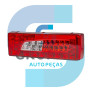 LANTERNA TRASEIRA LED LD 124 SÉRIE 6 - SCANIA - 2241858 - 2