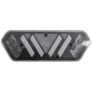 LANTERNA TRASEIRA LD MÁSCARA NEGRA LED SEQUENCIAL GUERRA 2015 - IMPLEMENTOS - L741VXSMN-LD - 1