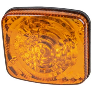LANTERNA TRASEIRA DIAMANTE ÂMBAR GUERRA - IMPLEMENTOS - 1297/1 AMBAR - 1